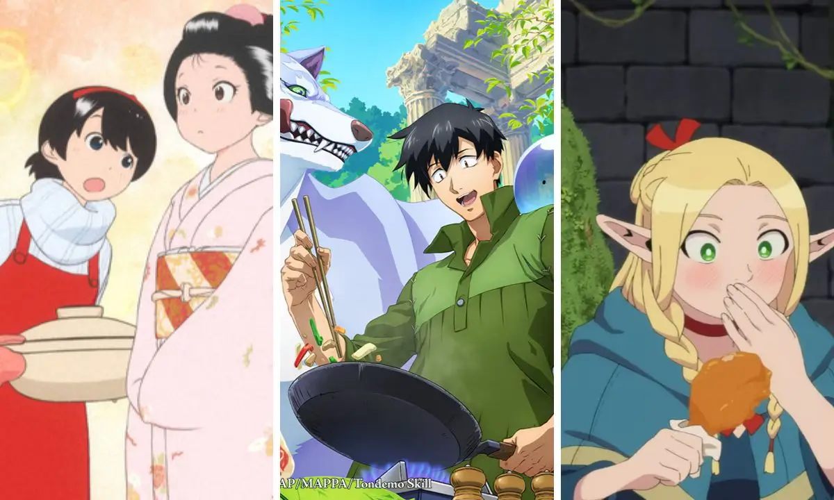 別の世界でのキャンプファイヤー料理のようなトップ5の料理アニメ